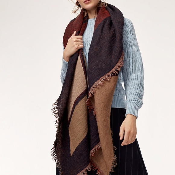 Aritzia Accessories - Wilfred blanket scarf NWT